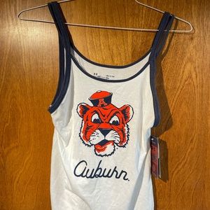 Auburn Under Armour Women’s Small Vintage Sailor Aubie Tank Top.